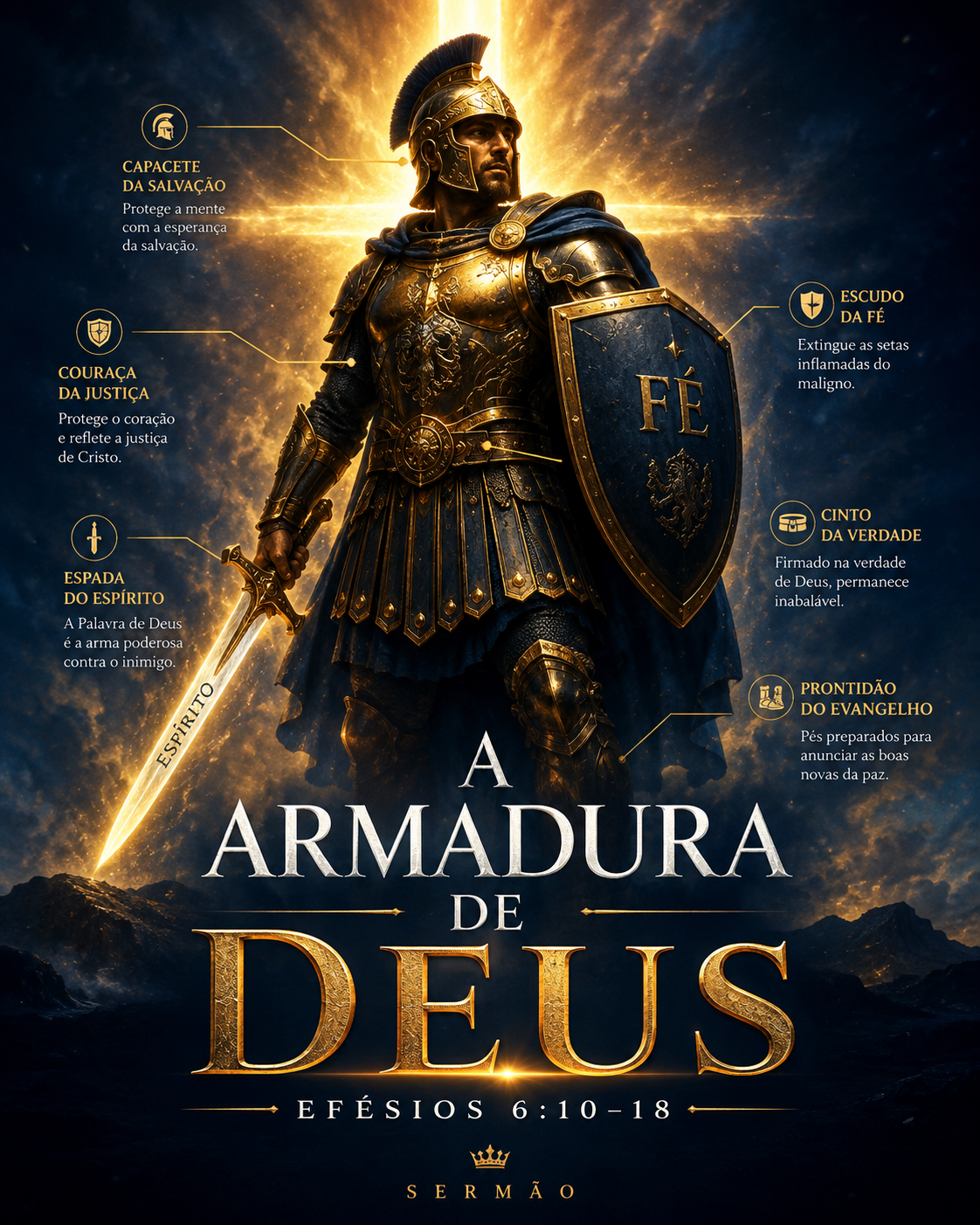 Capa de As Armaduras de Deus