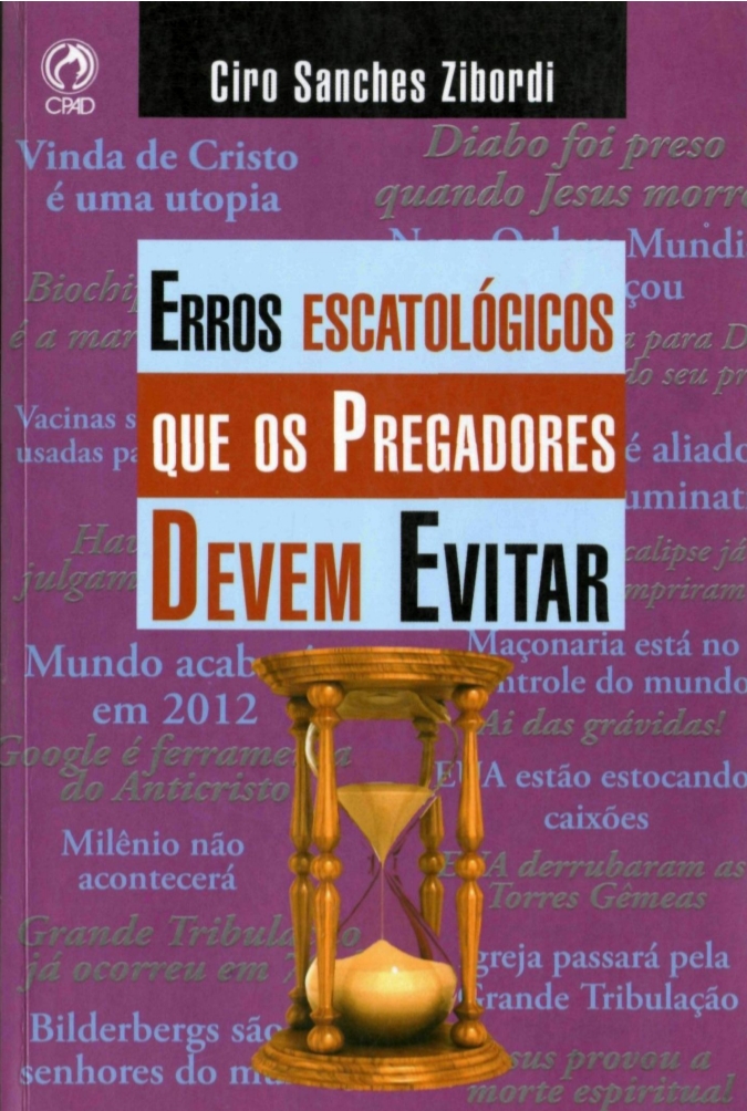 Capa de Erros escatológicos que os pregadores devem evitar.  Ciro Sanches Zibordi